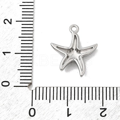 Marine Organism Theme 304 Stainless Steel Pendants STAS-Z179-40P-02B-1