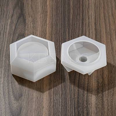 Hexagon Shape Candle Jar Molds LS-DIY-K073-03-1