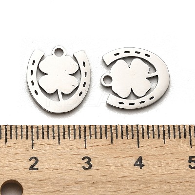 Non-Tarnish 316 Surgical Stainless Steel Charms STAS-H190-14P-03-1