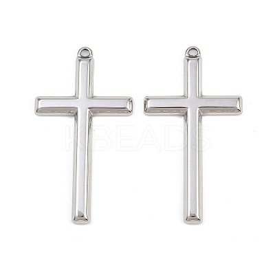 304 Stainless Steel Pendants STAS-L303-28P-03-1