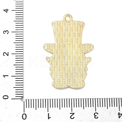 Easter Alloy Enamel Pendants ENAM-I082-02G-07-1