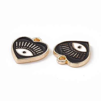 Alloy Enamel Pendants ENAM-K066-08C-1