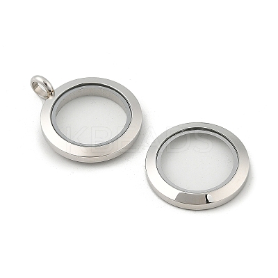 304 Stainless Steel Floating Locket Pendants LS-STAS-E443-41P-03-1