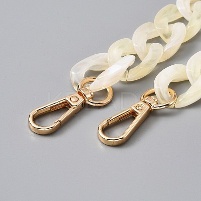 Plastic Curb Chain Bag Handles FIND-WH0045-47A-1