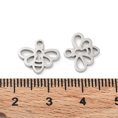 Non-Tarnish 316 Surgical Stainless Steel Charms STAS-Q314-28P-1