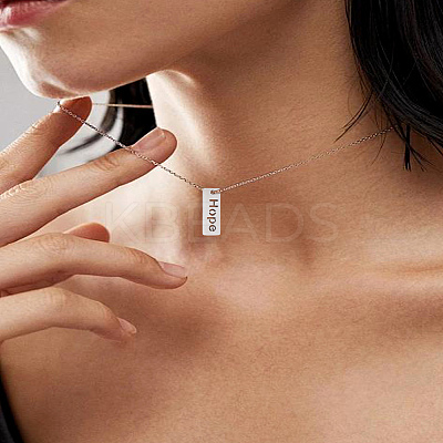12Pcs Non-Tarnish 304 Stainless Steel Pendants STAS-LP0003-08P-04-1