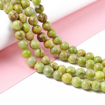 Natural Calcite Beads Strands G-K317-A07-02-1
