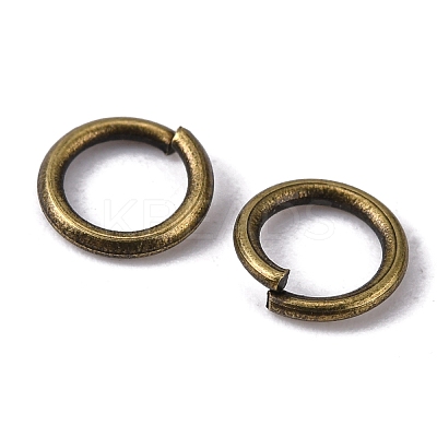 Brass Round Open Jump Rings for Jewelry DIY X-JRC7MM-AB-1
