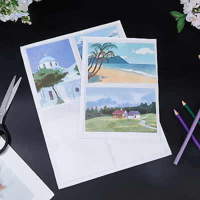 PVC Card Sleeves DIY-WH0591-509A-1