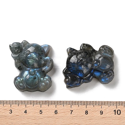 Natural Labradorite Cabochons G-I368-B09-1