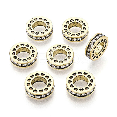 Alloy European Beads MPDL-S066-010C-AB-1