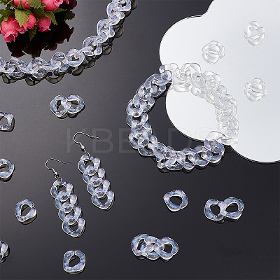 Transparent Acrylic Linking Rings TACR-FH0001-11-1
