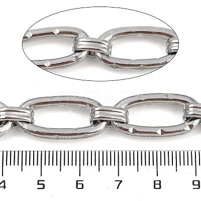 Non-Tarnish 304 Stainless Steel Link Chains CHS-A013-04P-01-1
