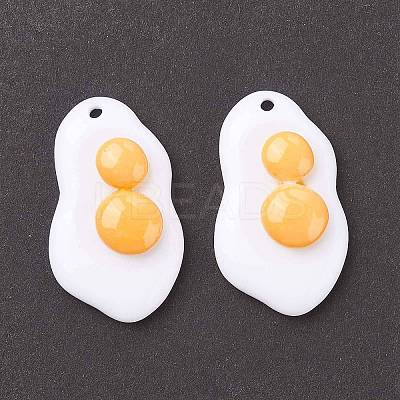 Resin Pendants LS-RESI-F030-22-1