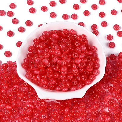 FGB Grade A Drawbench Style Glass Seed Beads SEED-Q040-02A-18-1