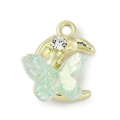 Alloy Pendants PALLOY-R151-08G-01-1