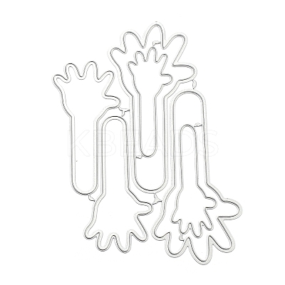 Funny Hand Carbon Steel Cutting Dies Stencils DIY-P076-19-1