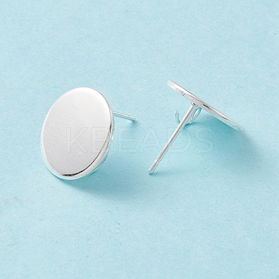 201 Stainless Steel Stud Earring Findings STAS-P308-11S-1