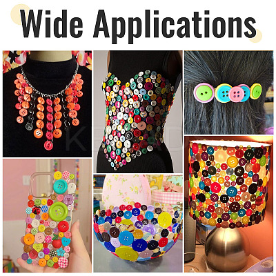 4-Hole Resin Buttons RESI-TA0004-11A-04-1
