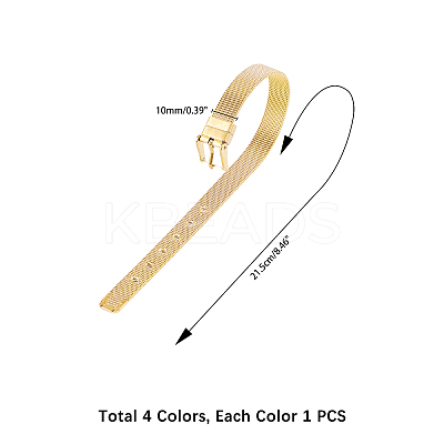 304 Stainless Steel Watch Bands WACH-PH0001-02-1