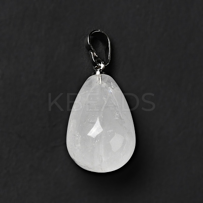 Natural Quartz Crystal Pendants G-I332-05P-15-1