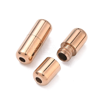 304 Stainless Steel Screw Clasps STAS-A138-10A-KCG-1