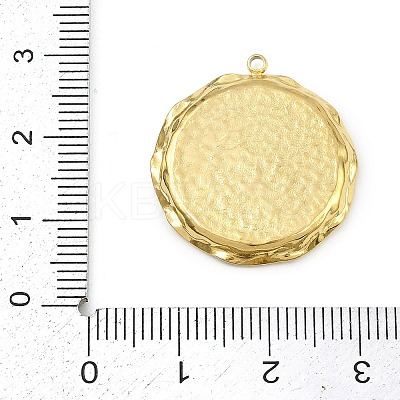 Printed 304 Stainless Steel Pendants STAS-P419-02G-01-1
