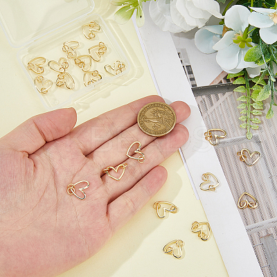 20Pcs Brass Pendants PALLOY-HS00023-1