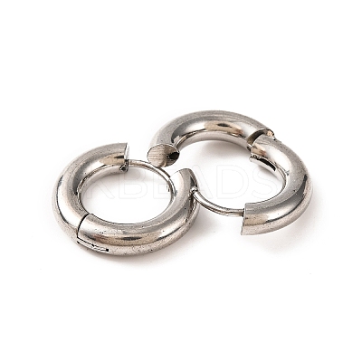 Non-Tarnish 304 Stainless Steel Hoop Earrings for Women EJEW-F339-01P-02-1