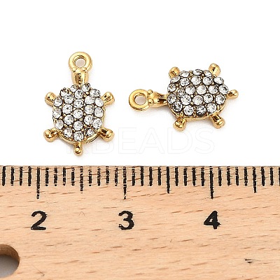 304 Stainless Steel Crystal Rhinestone Pendant STAS-U047-13G-1