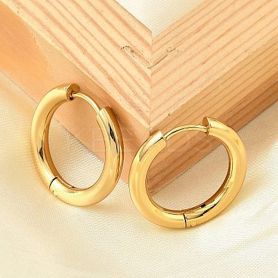 PVD Vacuum Plating 304 Stainless Steel Huggie Hoop Earrings for Women EJEW-F280-07J-G-1