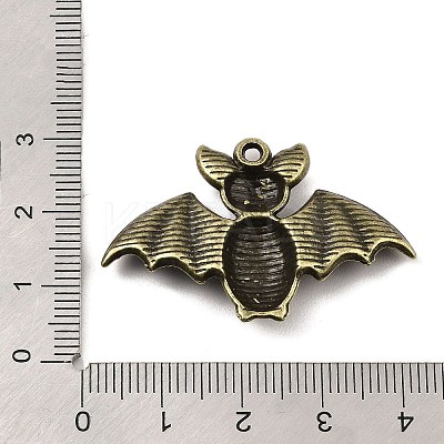 Tibetan Style Alloy Pendants FIND-C043-006AB-1