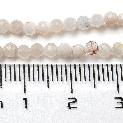 Natural Rainbow Moonstone Beads Strands X-G-A097-A02-03-1