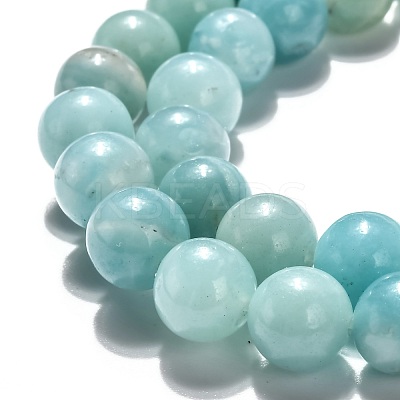 Natural Amazonite Beads Strands Grade A+ G-J388-01-1
