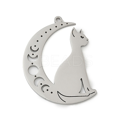 304 Stainless Steel Pendants LS-STAS-F326-18P-1