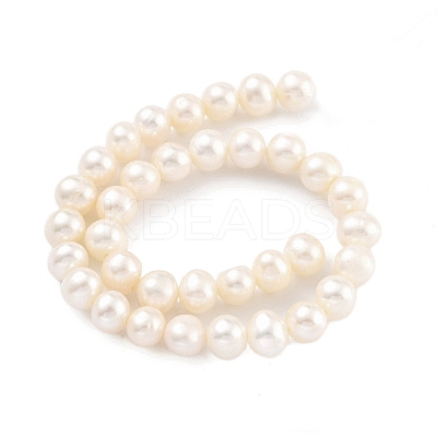 Natural Cultured Freshwater Pearl Beads Strands PEAR-C003-13F-1