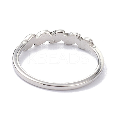 304 Stainless Steel Finger Rings RJEW-J071-08-P-1