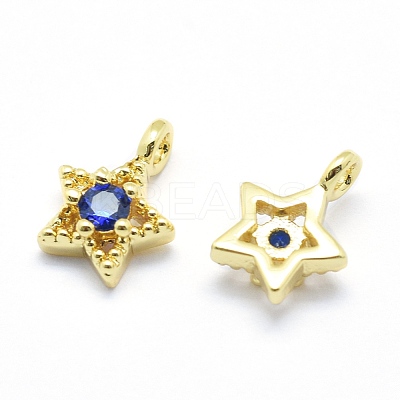 Brass Charms KK-P155-39G-03-NR-1