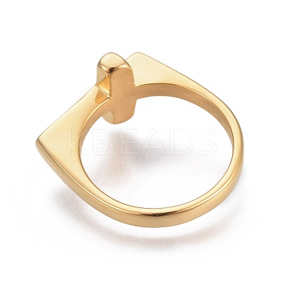 304 Stainless Steel Finger Rings RJEW-O032-12G-1