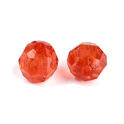 Transparent Acrylic Beads OACR-Q015-03G-1