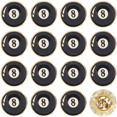 20Pcs Sport Enamel Pins JEWB-SC0001-62E-1