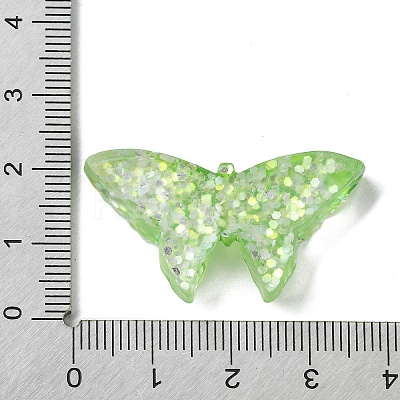 Spray Painted Resin Decoden Cabochons LS-RESI-C045-07B-1