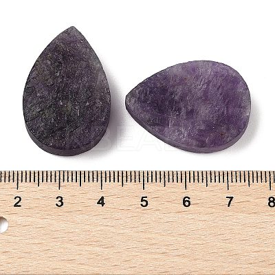 Natural Amethyst Cabochons G-K338-40C-01-1