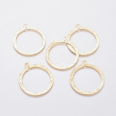 201 Stainless Steel 2-Loop Link Pendants X-STAS-L234-018G-1