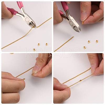 Brass Ball Chains CHC-S008-003D-G-1