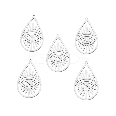 Non-Tarnish 201 Stainless Steel Pendants STAS-N090-LA900-1-1