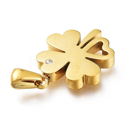 Ion Plating(IP) 304 Stainless Steel Pendants STAS-A047-03G-1