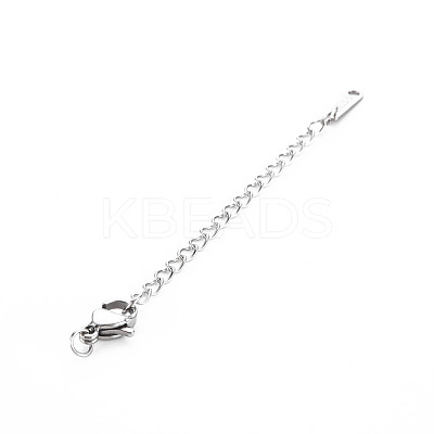 Tarnish Resistant 304 Stainless Steel Chain Extender STAS-N088-43P-1