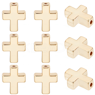 10Pcs Alloy Beads TIBEB-BBC0001-03G-1