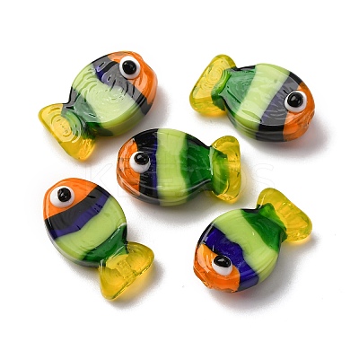 Handmade Lampwork Beads LAMP-TAC0019-01D-1